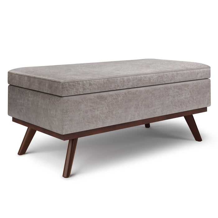 Owen - Lift Top Large Coffee Table Storage Ottoman