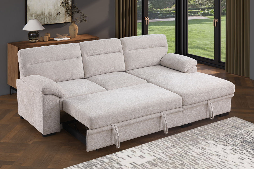 Kipling II - 92.5" Sleeper Sectional Sofa