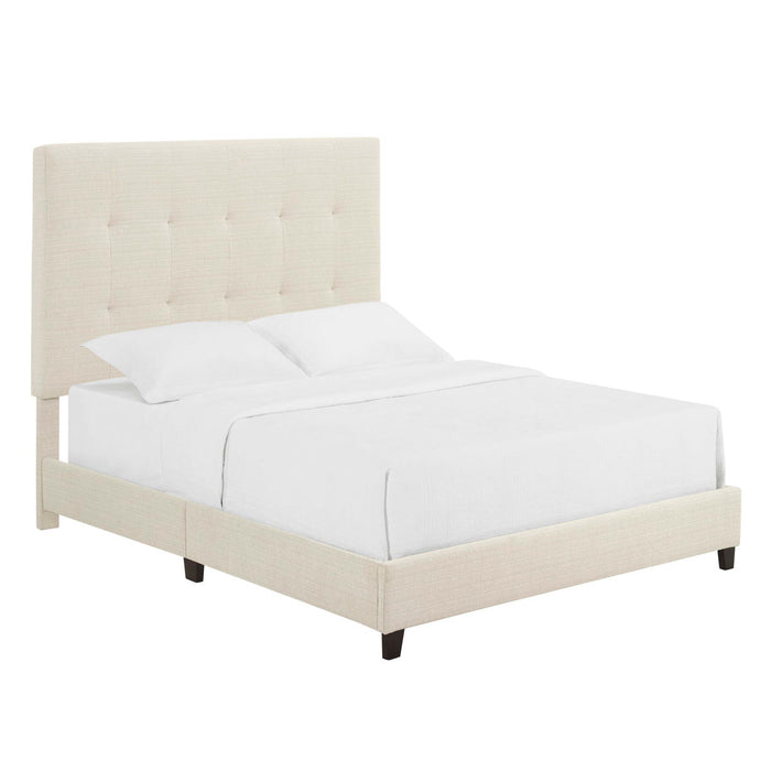 Bridgevine Home - Platform Bed - 60" Tufted Headboard