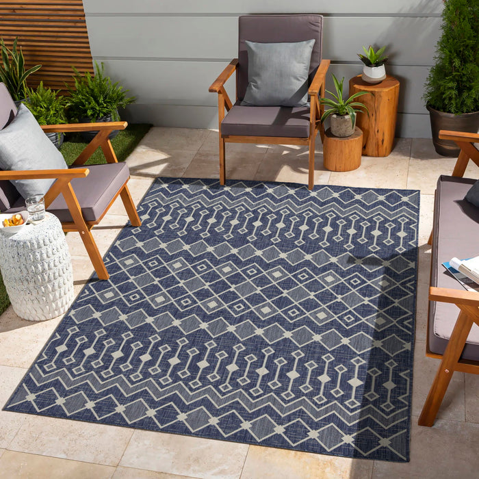 Sunshine - 2'7" X 7'3" Indoor / Outdoor, Polypropylene Area Rug