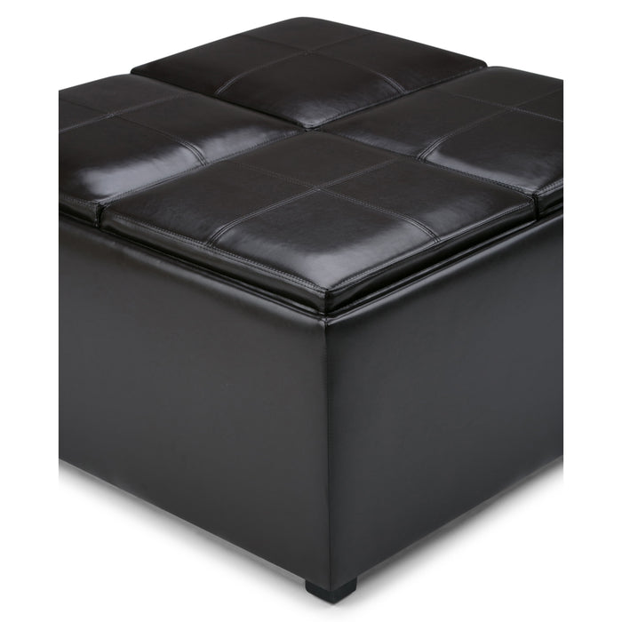 Avalon - Square Coffee Table Storage Ottoman