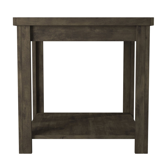 Bridgevine Home - Joshua Creek 24" Side Table - Barnwood Finish