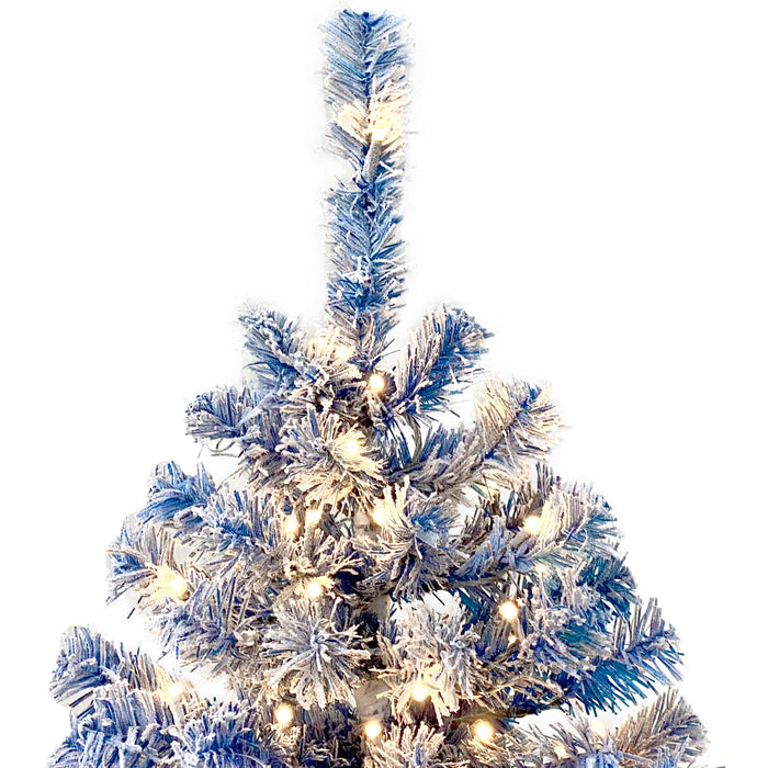 6FT Vinyl  Christmas Tree - Blue