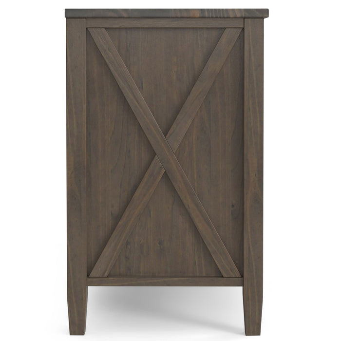 Ela - Bedside Table - Smoky Brown