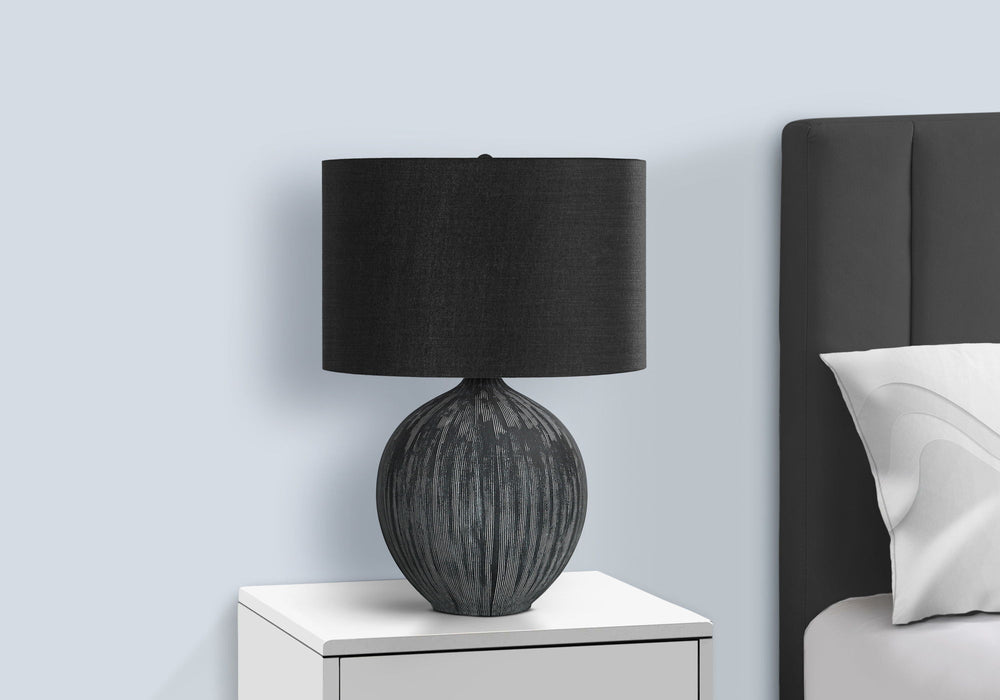 Lighting, Table Lamp, Ceramic, Contemporary - Black