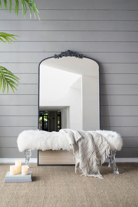 Full Length Mirror, Arched Mirror Hanging Or Leaning Against Wall Large Mirror For Living Room