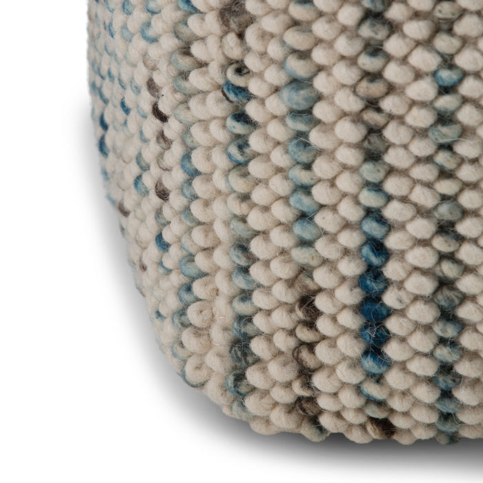 Zoey - Woven Cube Pouf