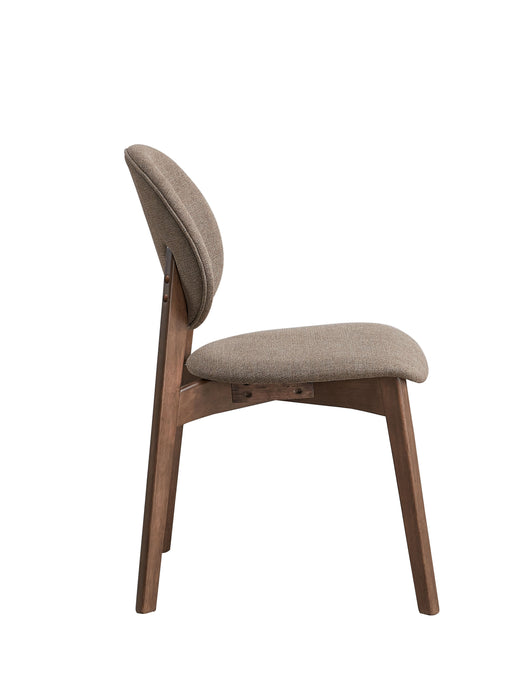 Hadasa - Linen Side Chair (Set of 2) - Light Brown