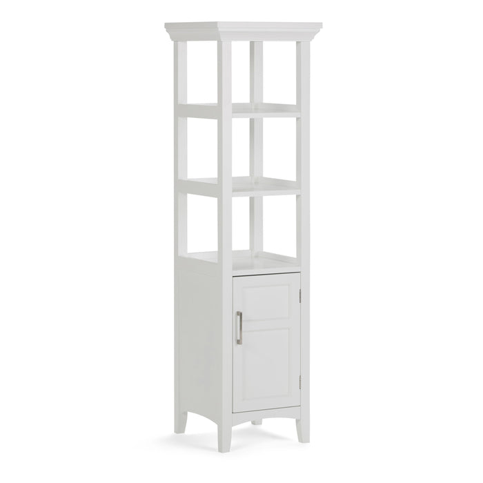 Avington - Bath Storage Tower - Pure White