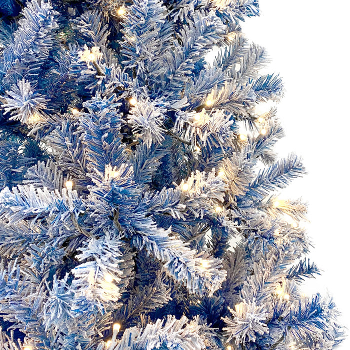 6FT Vinyl  Christmas Tree - Blue