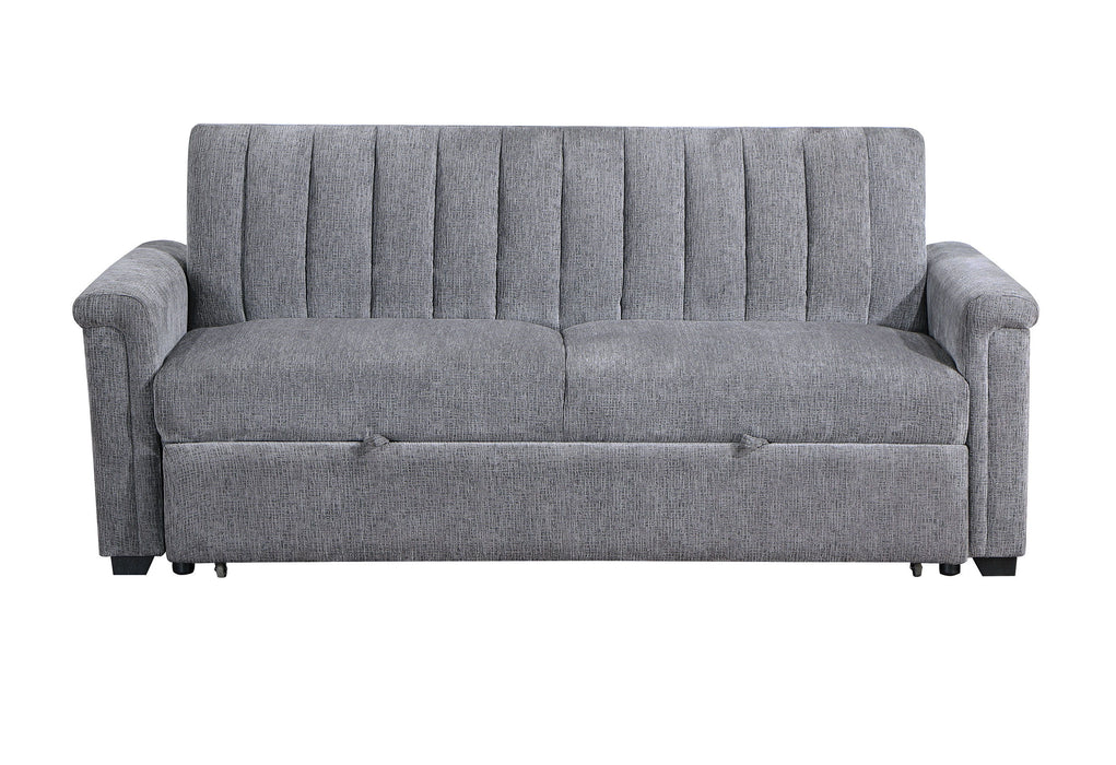 Kona - Pull Out Sofa - Dark Gray