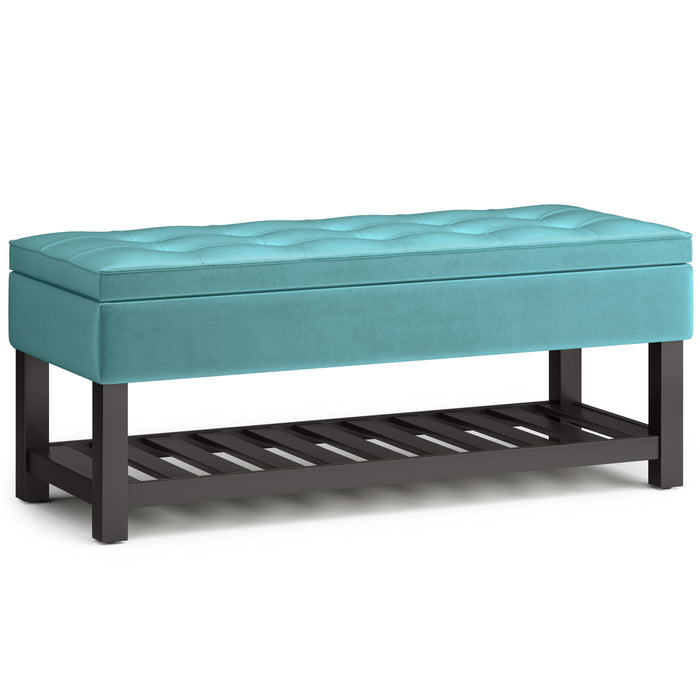 Cosmopolitan - Storage Ottoman Bench with Open Bottom