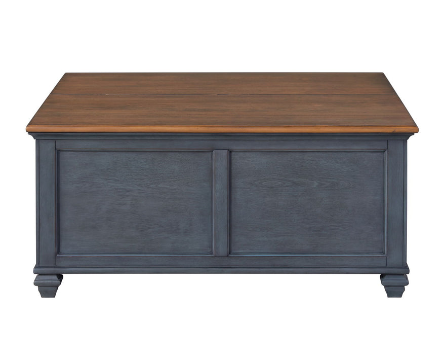 Americana - 40" Lift-Top Coffee Table - Blue