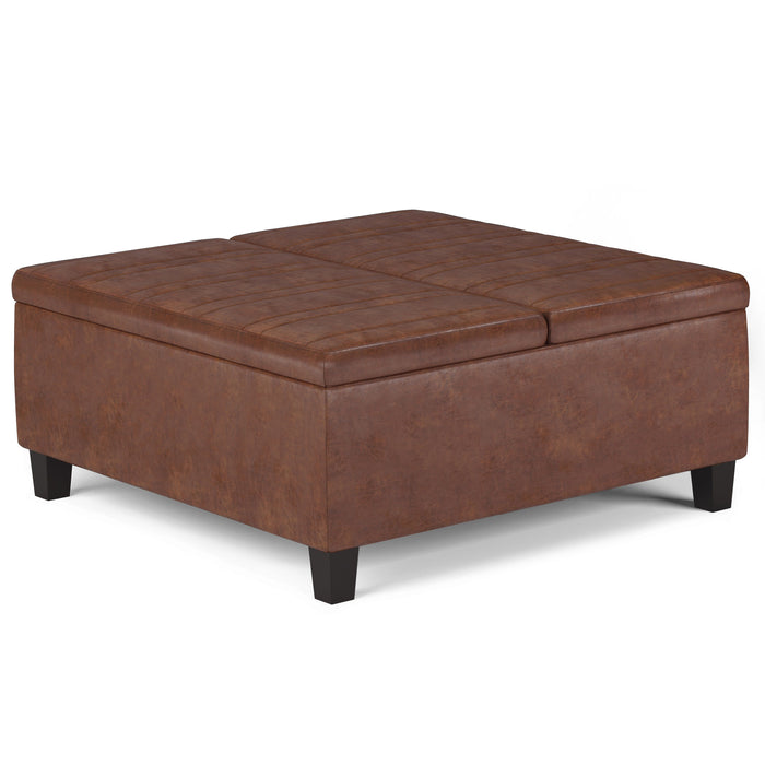 Ellis - Coffee Table Storage Ottoman