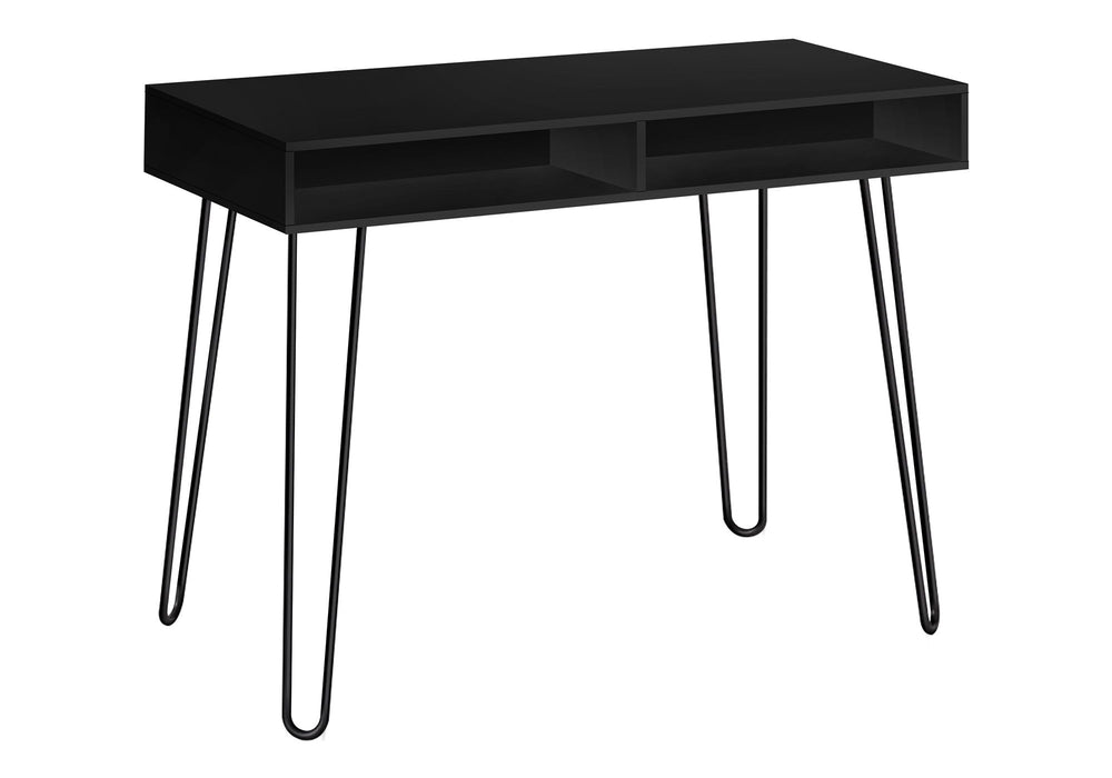 Computer Desk, Home Office, Laptop, Left And Right Set-Up, Storage Drawers, Work, Contemporary, Modern - Black