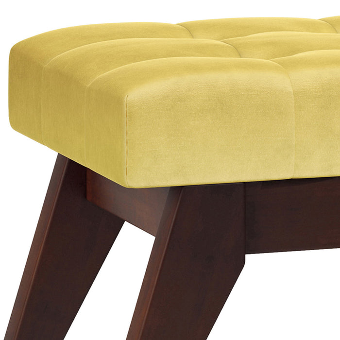 Draper - Mid Century Tufted Ottoman Bench