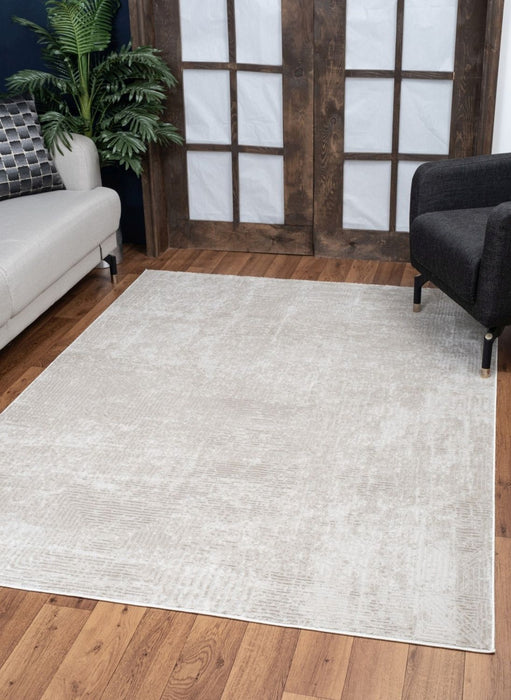 Elegance - GC_CNC6008 Ivory 5' x 7' Area Rug