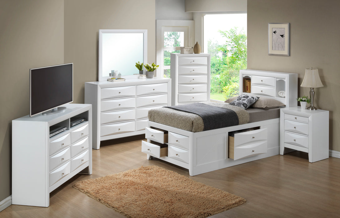 Marilla - Bookcase Storage Bed