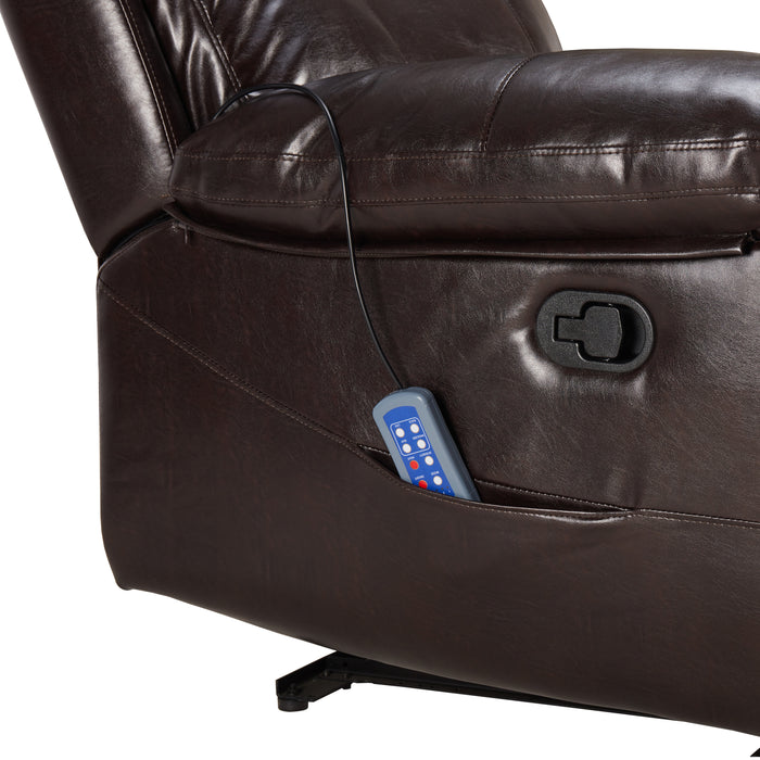 PU ReclinerChair with Heating and Massage