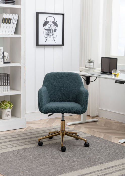 Modern Teddy Home Office Chair - Green