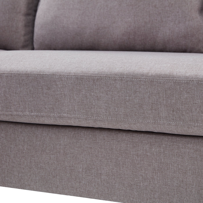 Reversible Sectional Sofa with Handy Side Pocke