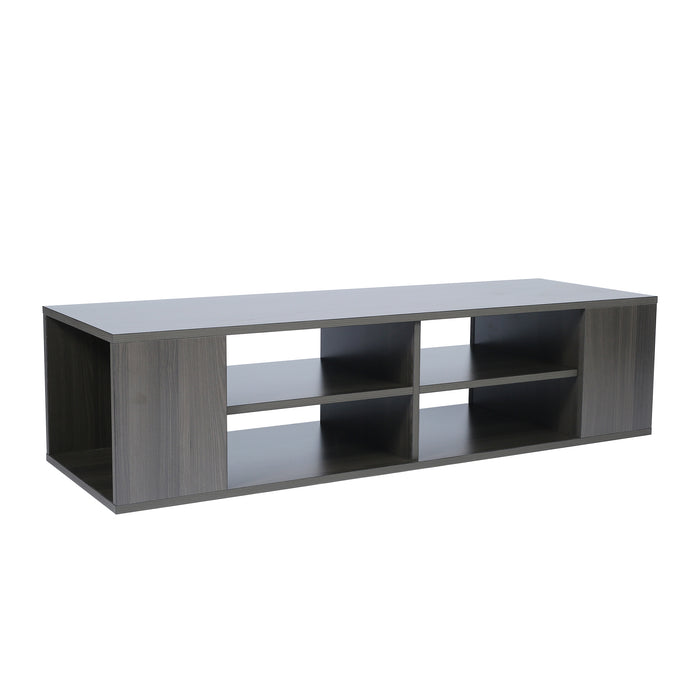 Floating TV Stand-Blackoak