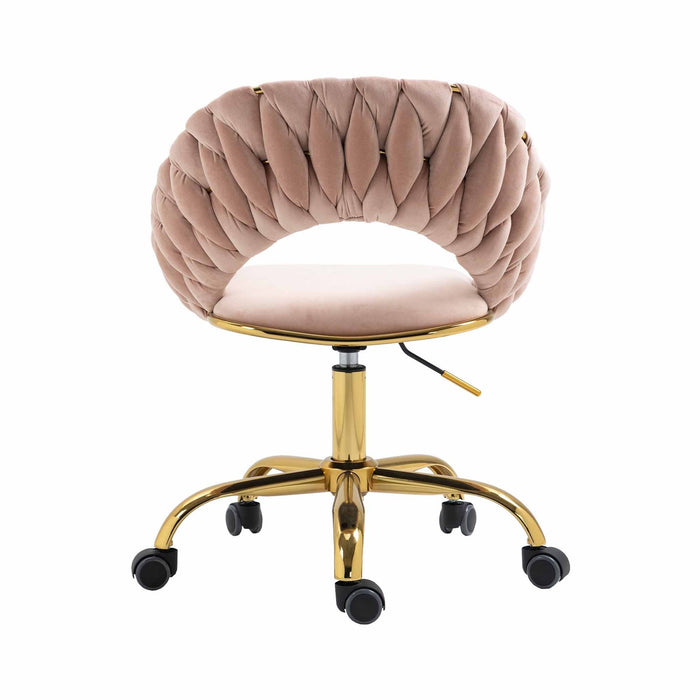 Adjustable Swivel Chair - Pink