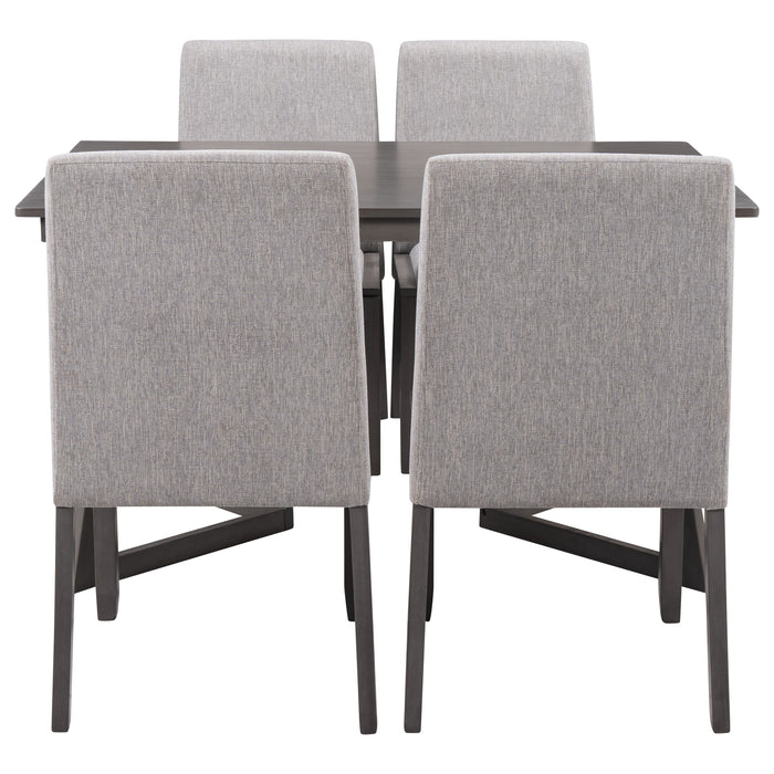 5-Piece Dining Set - Gray