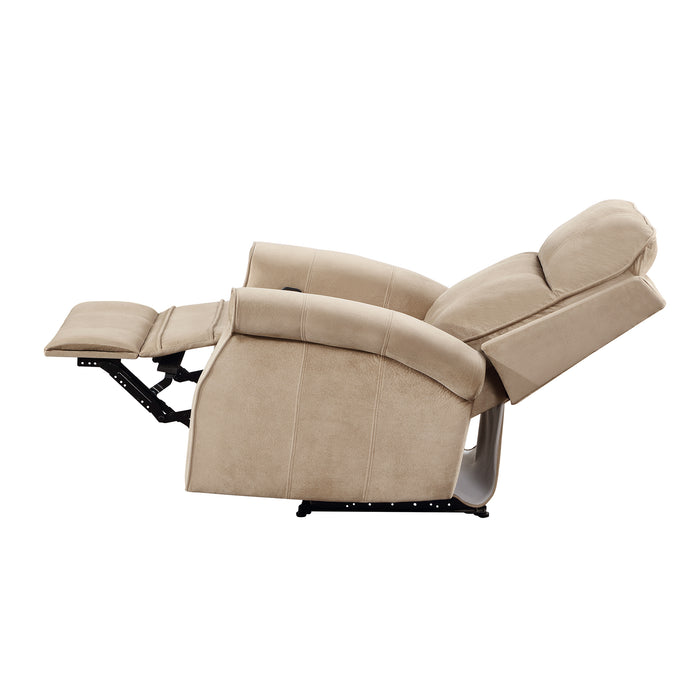 Oversize Modern Upholstered Lounge Manual Recliner Chair