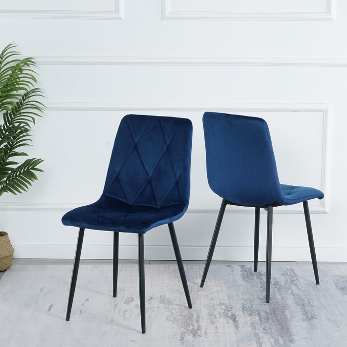 Modern Velvet Dining Chairs (set of 4)