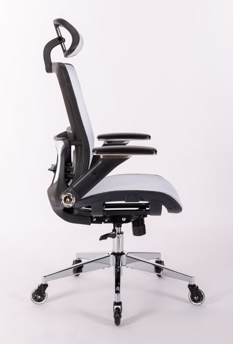 Ergonomic Mesh Office Chair - (WHITE MESH)