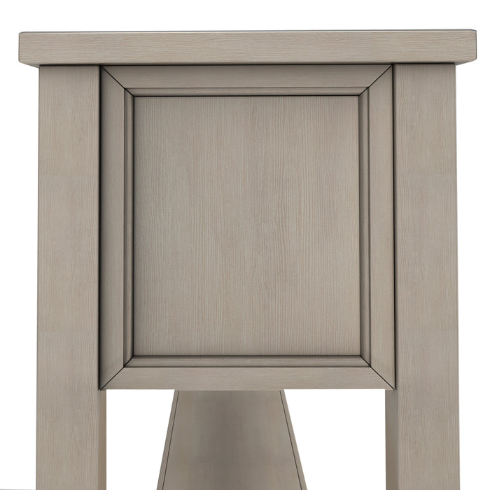 Rustic Entryway Console Table - Gray Wash