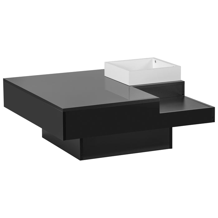 Modern Minimalist Design Square Coffee Table