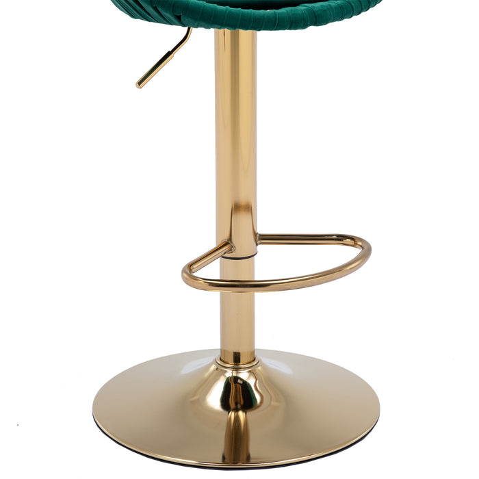 Velvet Bar Stools (Set of 2)