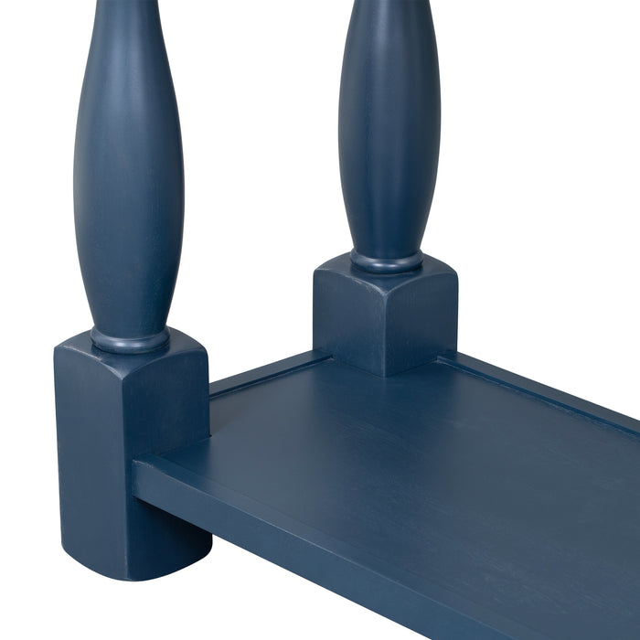 Console Table - Navy Blue