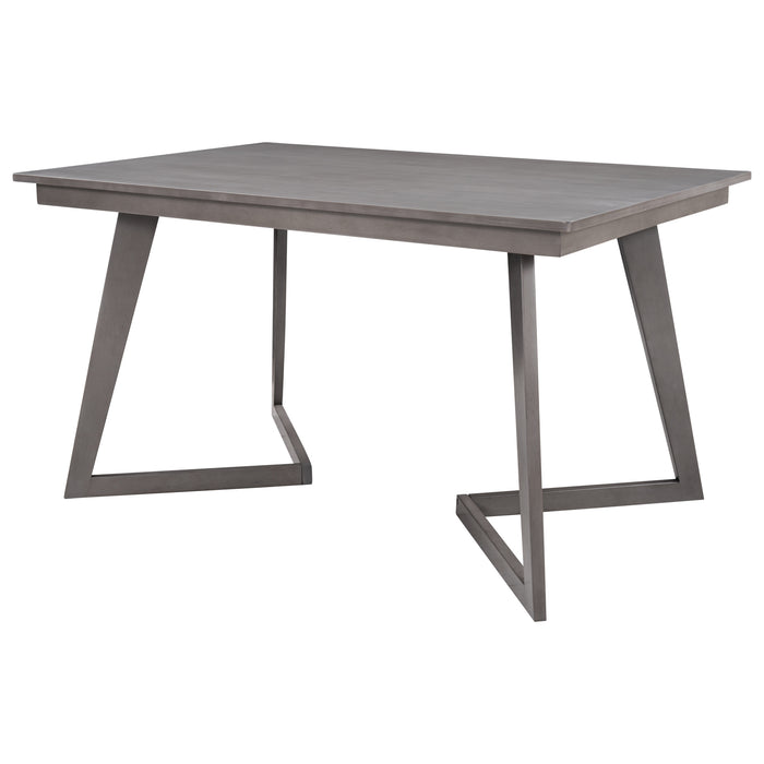 5-Piece Dining Set - Gray