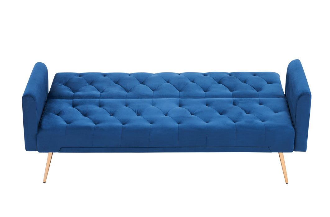 Convertible Sofa Bed - Blue