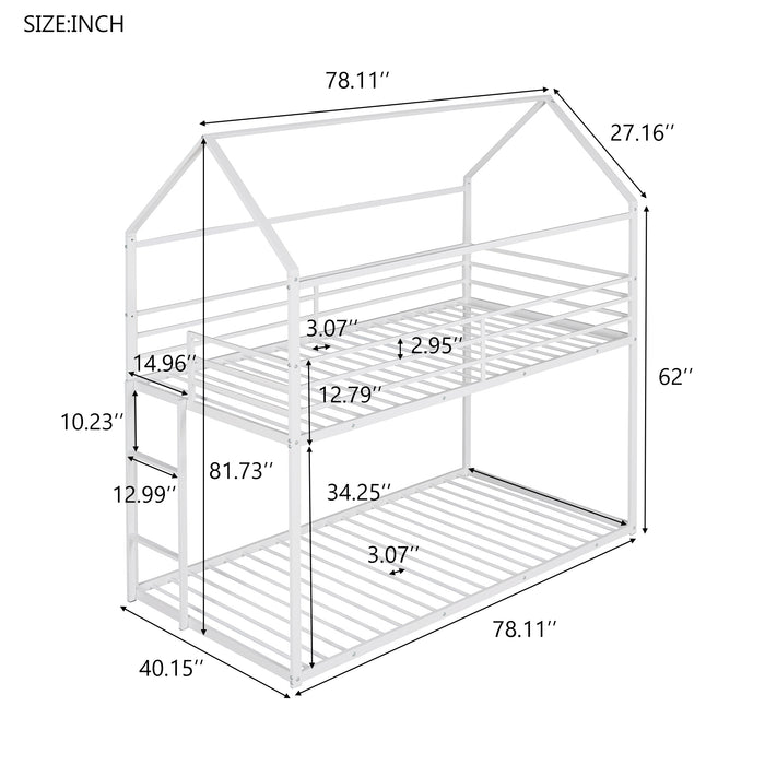 Bunk Beds for Kids Twin over Twin