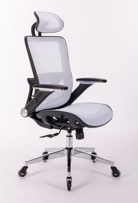 Ergonomic Mesh Office Chair - (WHITE MESH)