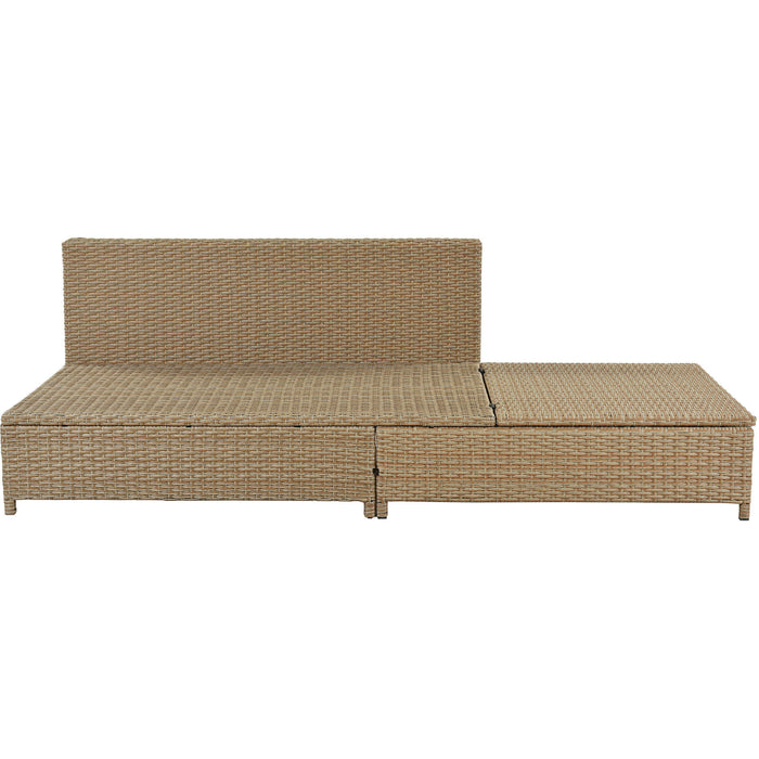 3-Piece Rattan Sofa Set