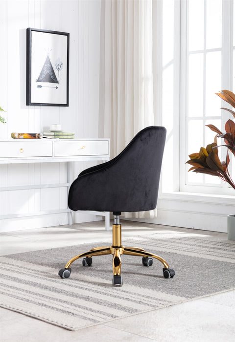 Modern Leisure office Chair - Black