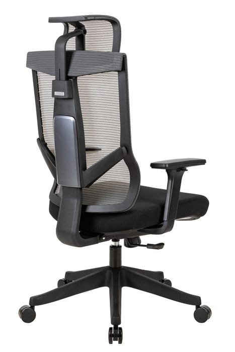 Excusive office chair with headrest and 2D armrest