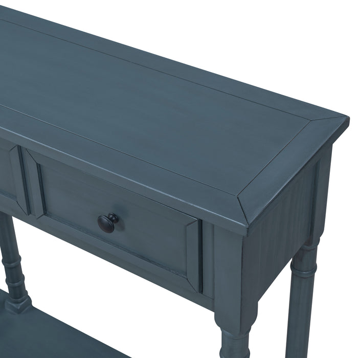 Console Table - (Antique Navy)