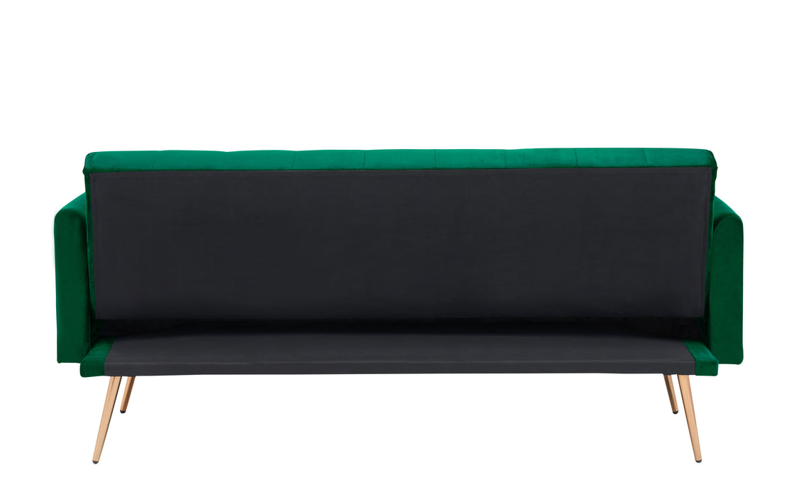 Convertible Sofa Bed - Green