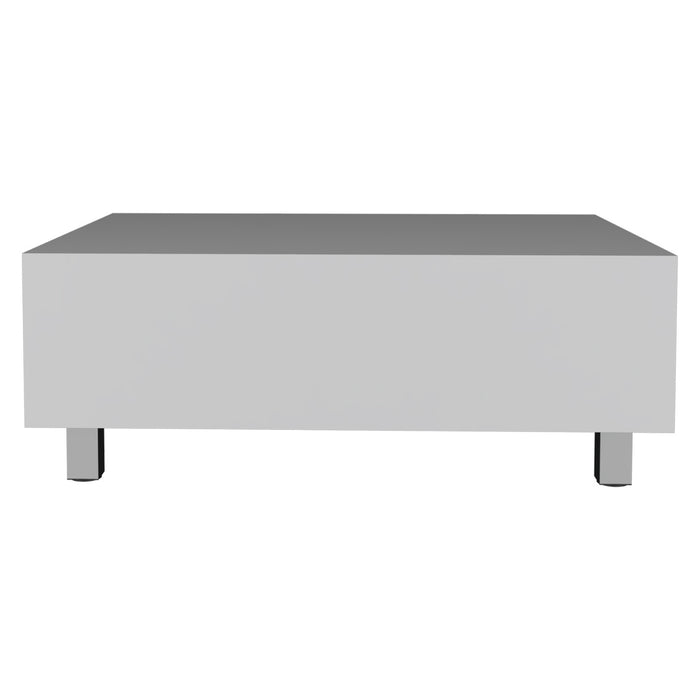 Modern Lift Top Coffee Table - White