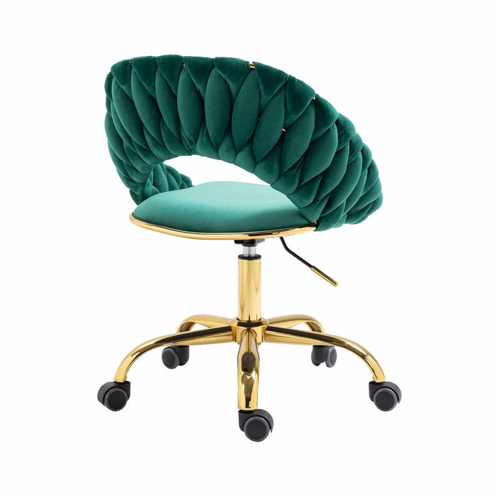 Adjustable Swivel Chair - Emerald