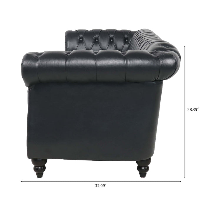 Chesterfield Three Seater Sofa.