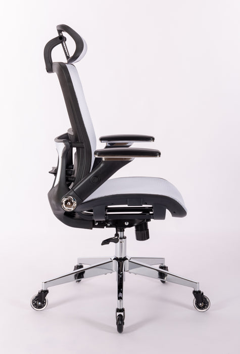 Ergonomic Mesh Office Chair - (WHITE MESH)