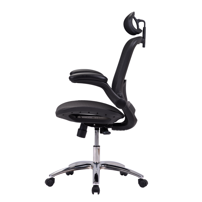 Office Chair - Ergonomic Mesh Chair  (Black)