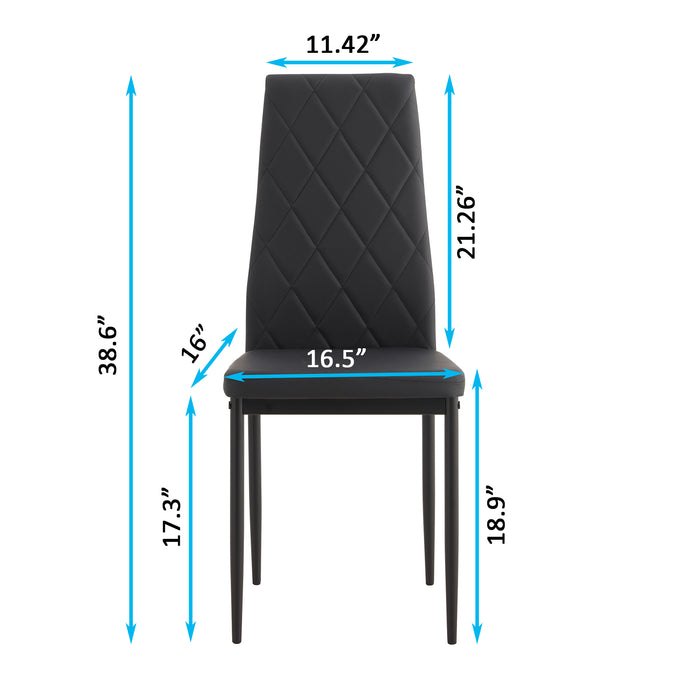 5-piece Rectangle Dining Table Set